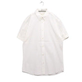 ALEXANDER MCQUEEN 13SS | S/S Button Down Shirt "Back Strap Detail" (White/)