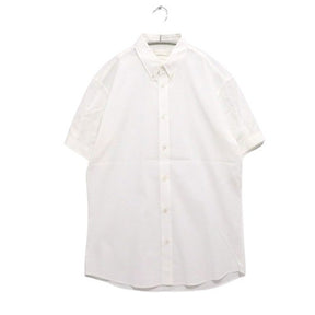 ALEXANDER MCQUEEN 13SS | S/S Button Down Shirt "Back Strap Detail" (White/)