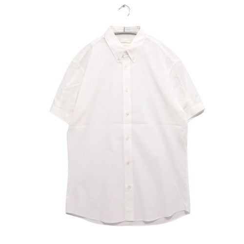 ALEXANDER MCQUEEN 13SS | S/S Button Down Shirt "Back Strap Detail" (White/)
