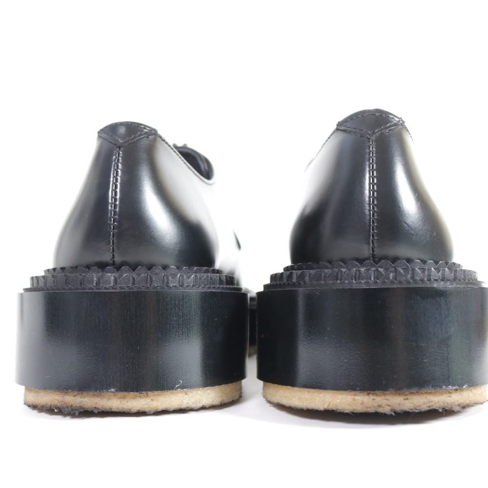 UNDERCOVER x ADIEU PARIS 20SS | Polished Leather Creeper Shoes "Black" (UCY4F03)