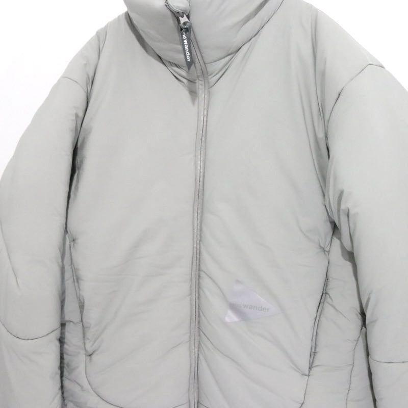 and wander 24AW | top fleece coat "Mint / Sage" (574-4231109)