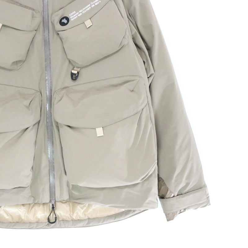 CMF OUTDOOR GARMENT 22AW | Lotus Down L7 Jacket "Beige" (CMF2202-J03C)