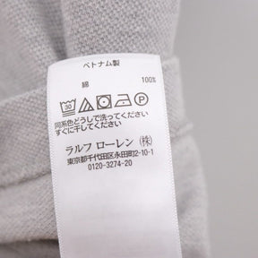 Polo Ralph Lauren | Cotton Pique Polo Shirt "Grey / Blue Pony" (CA56658)