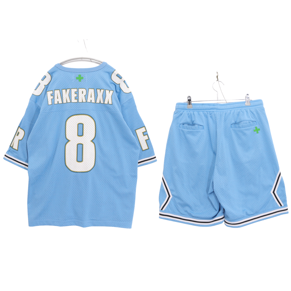 FAKERAXX TOKYO | Mesh Game Shirt & Shorts Setup "Light Blue"