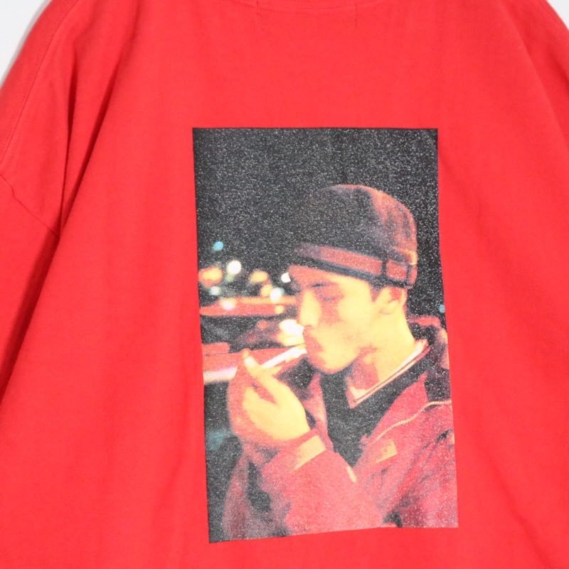 Million Dollar Doomsday × NUMLOK | Logo Print T-Shirt "Red"