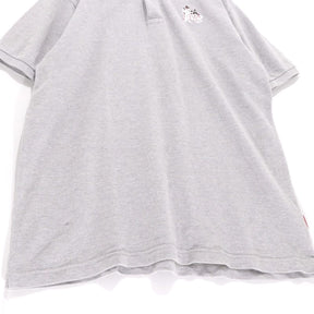 APPLEBUM | "Tribe Lady" Embroidery Polo Shirt "Grey"