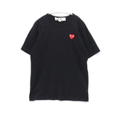 PLAY COMME des GARÇONS | Red Heart T-Shirt "Black" (AZ-T108)