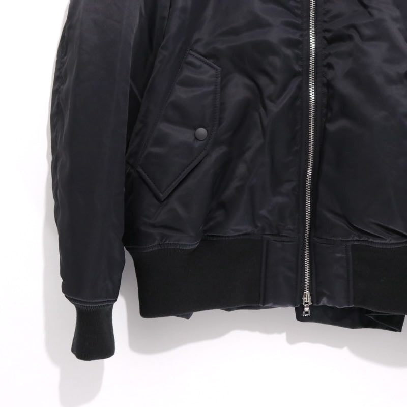 uniform experiment 25AW | Reversible MA-1 "Black" (UE-252038)