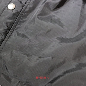 FAT 2006SS | Hooded Nylon Zip-Up Blouson "Black" (F/06-SS/JK-03)