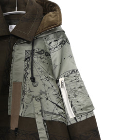 sacai(サカイ) 20AW Dr.Woo Bandana Print Coat