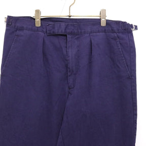 90s Vintage Royal Navy | Working Dress Trousers (Side Adjuster / OPTI Zip)