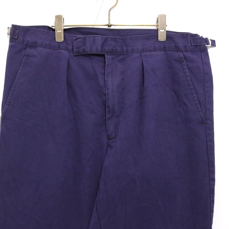 90s Vintage Royal Navy | Working Dress Trousers (Side Adjuster / OPTI Zip)