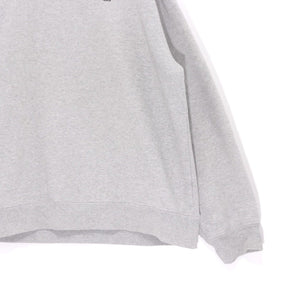NIKE Stussy 20AW | Fleece Crew Sweatshirt "Grey" (DC4198-050)