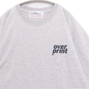 over print | POP ART TEE Ver.4 "Ash Gray"