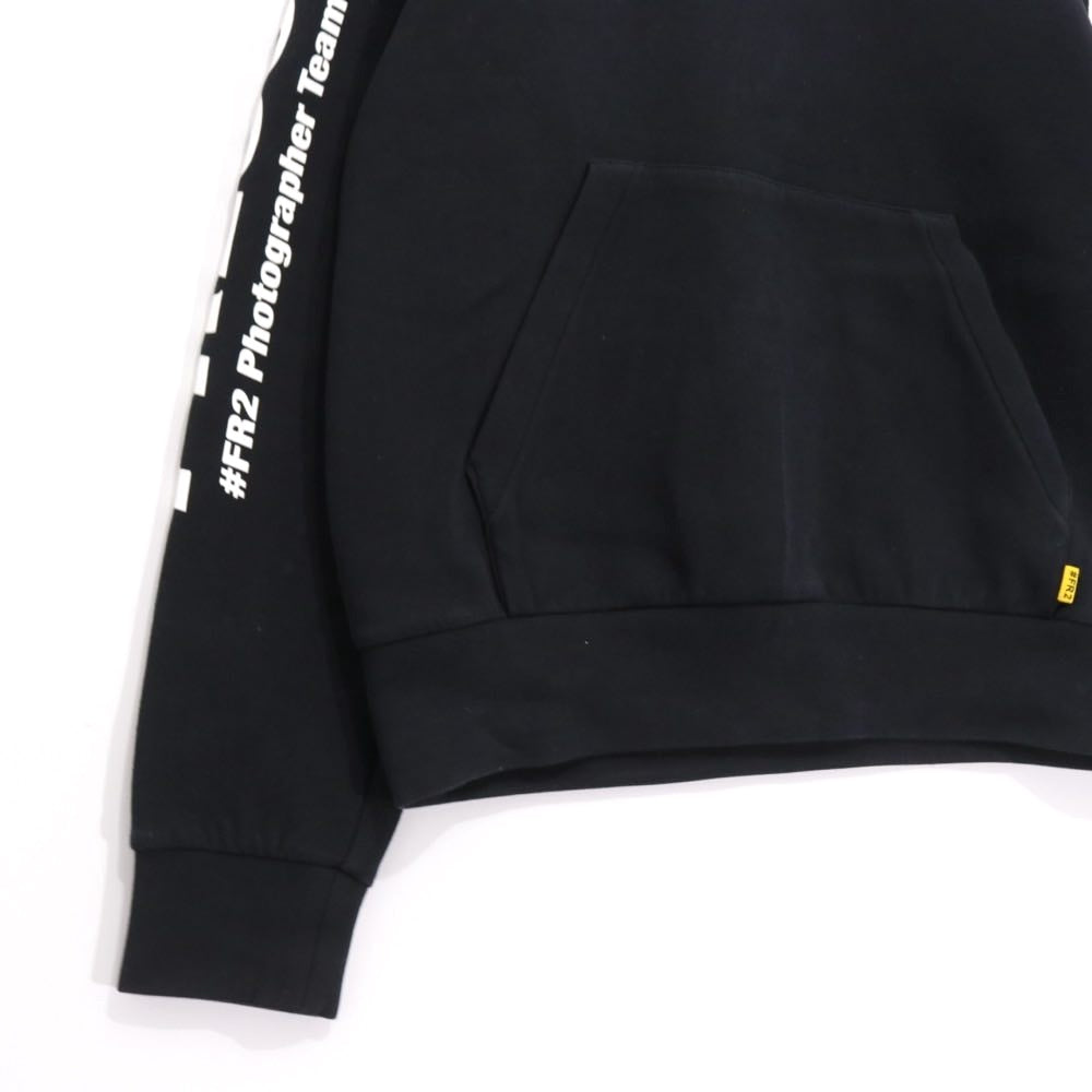 F.C.Real Bristol 20AW | #FR2 Sweat Hoodie "Black" (FCRB-202122)