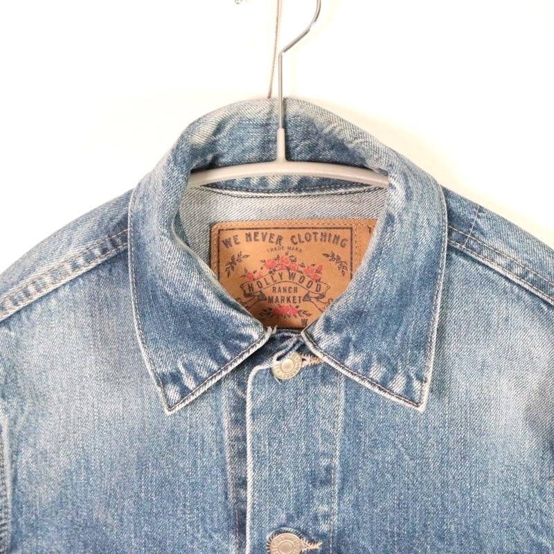 HOLLYWOOD RANCH MARKET | 3rd Type Denim Tracker Jacket "Indigo"