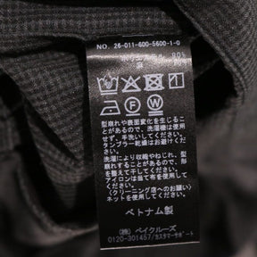 JOURNAL STANDARD 26SS | Slub Sucker Zip Jacket "Black" (26011600560010)