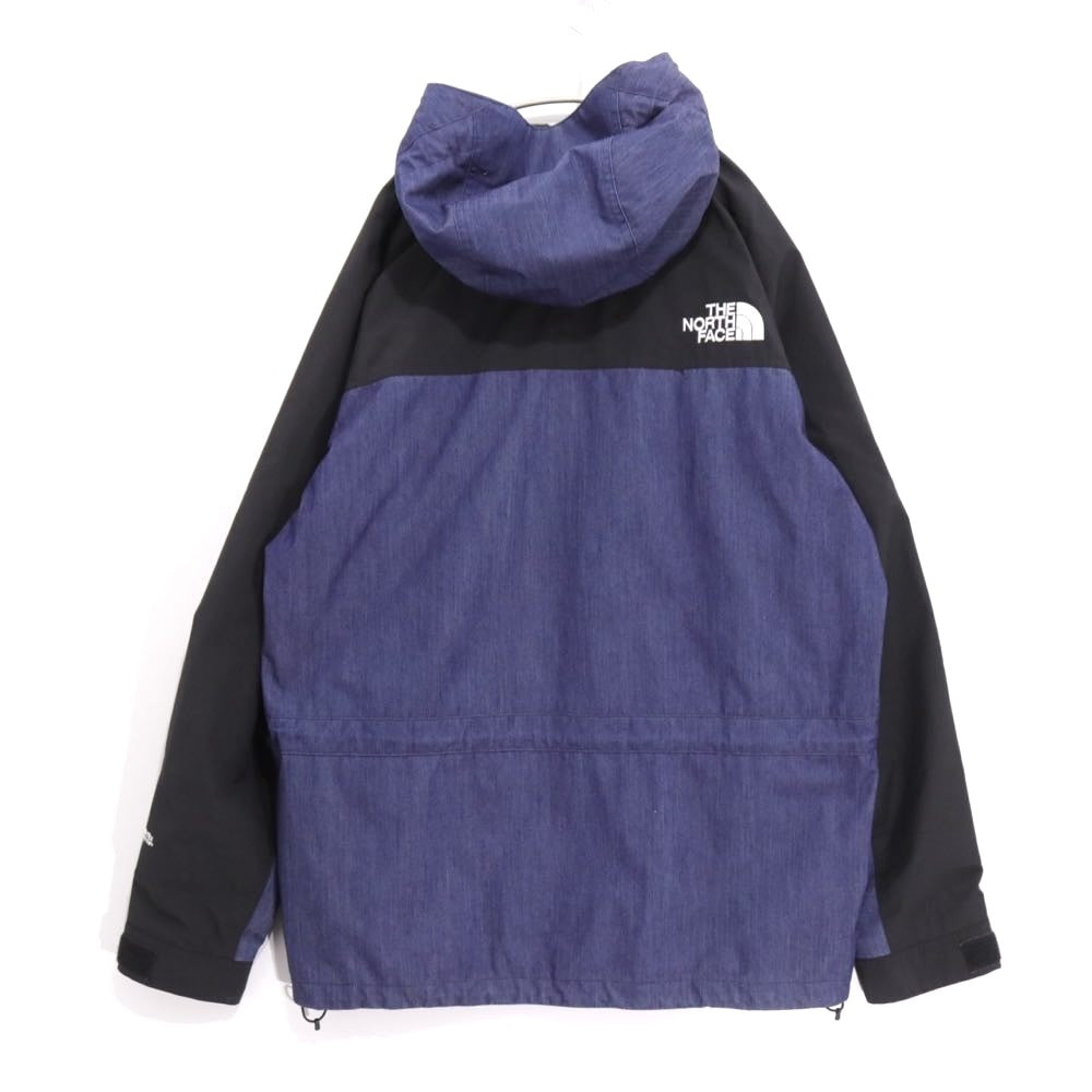 THE NORTH FACE Mountain Light Denim Jacket "Nylon Indigo/Black Denim" (NP12032)
