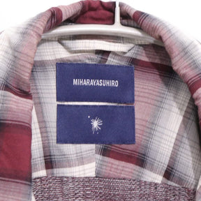 MIHARAYASUHIRO 17SS | Flannel Check Long Shirt Coat (71091178)