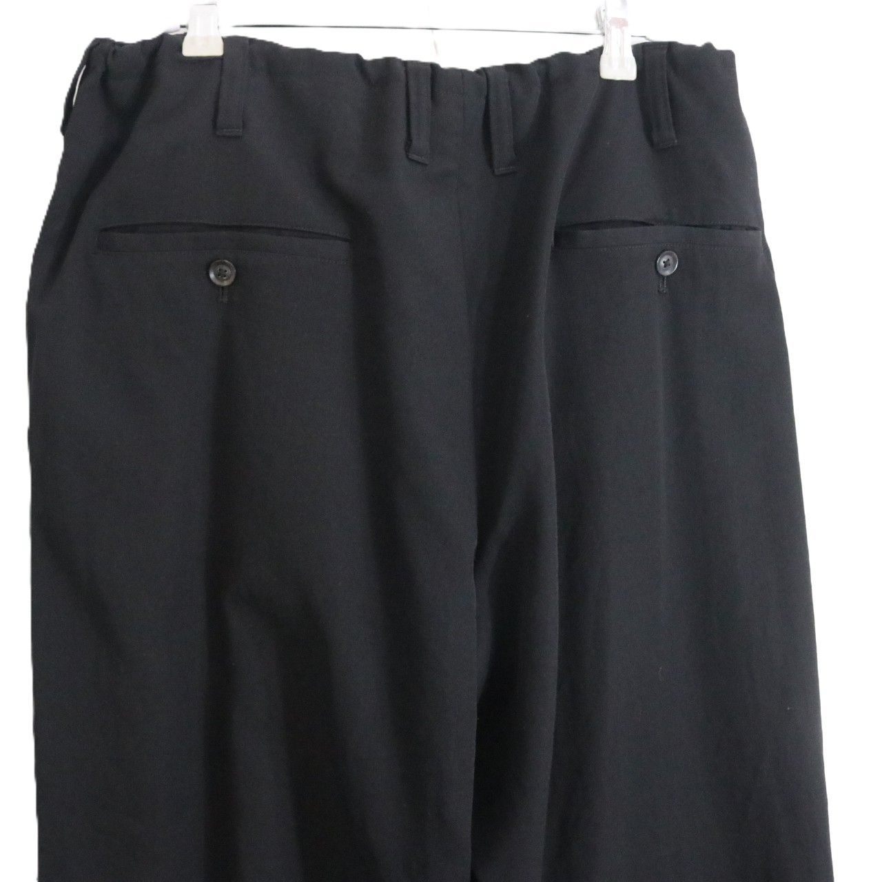 yohji yamamoto POUR HOMME(ヨウジヤマモトプールオム) 18ss Gabardine Classic Draw String Pants