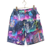 A BATHING APE 20SS | NEON TOKYO MULTI CAMO SWIM SHORTS (001SPG301023X)