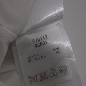 ALEXANDER MCQUEEN 13SS | S/S Button Down Shirt "Back Strap Detail" (White/)