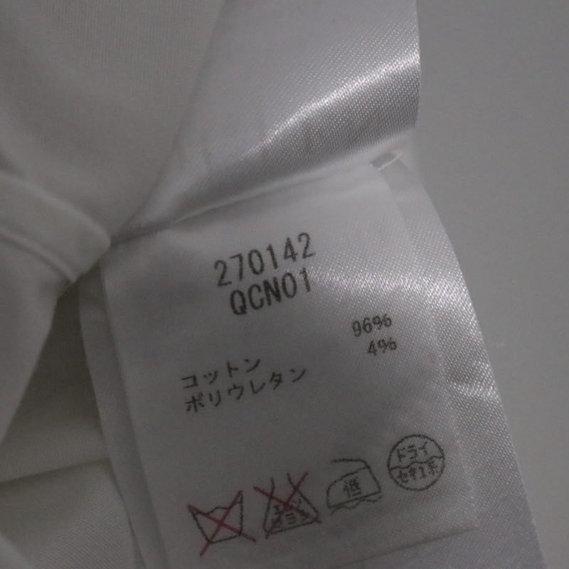 ALEXANDER MCQUEEN 13SS | S/S Button Down Shirt "Back Strap Detail" (White/)