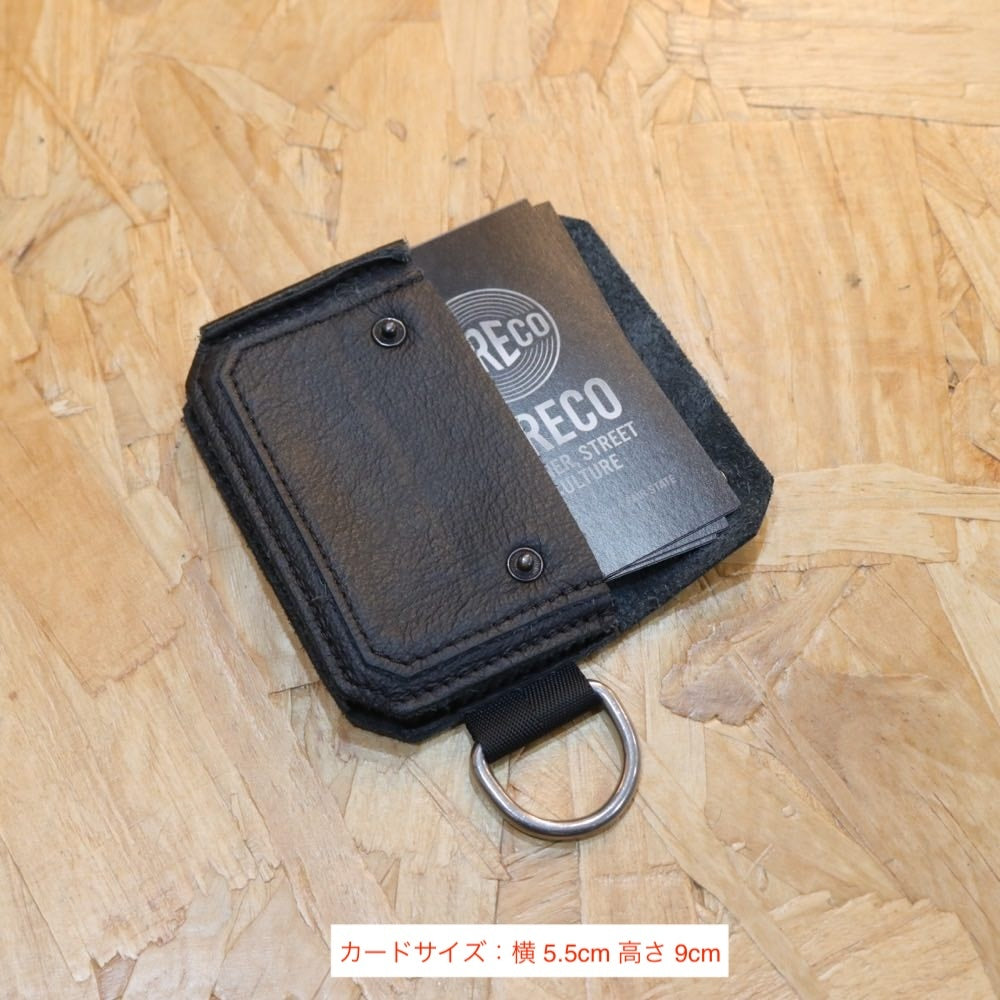 bagjack | Card Case OV22S "Black Leather"