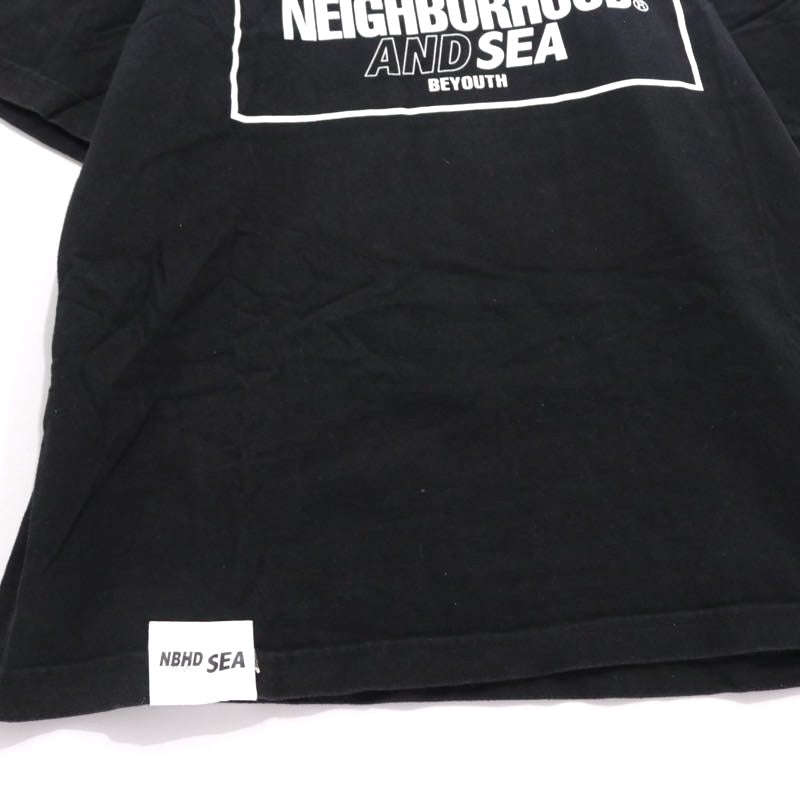 NEIGHBORHOOD 21SS | WIND AND SEA NHWDS-2 / C-TEE . SS "Black" (211ELWSN-STM02S)