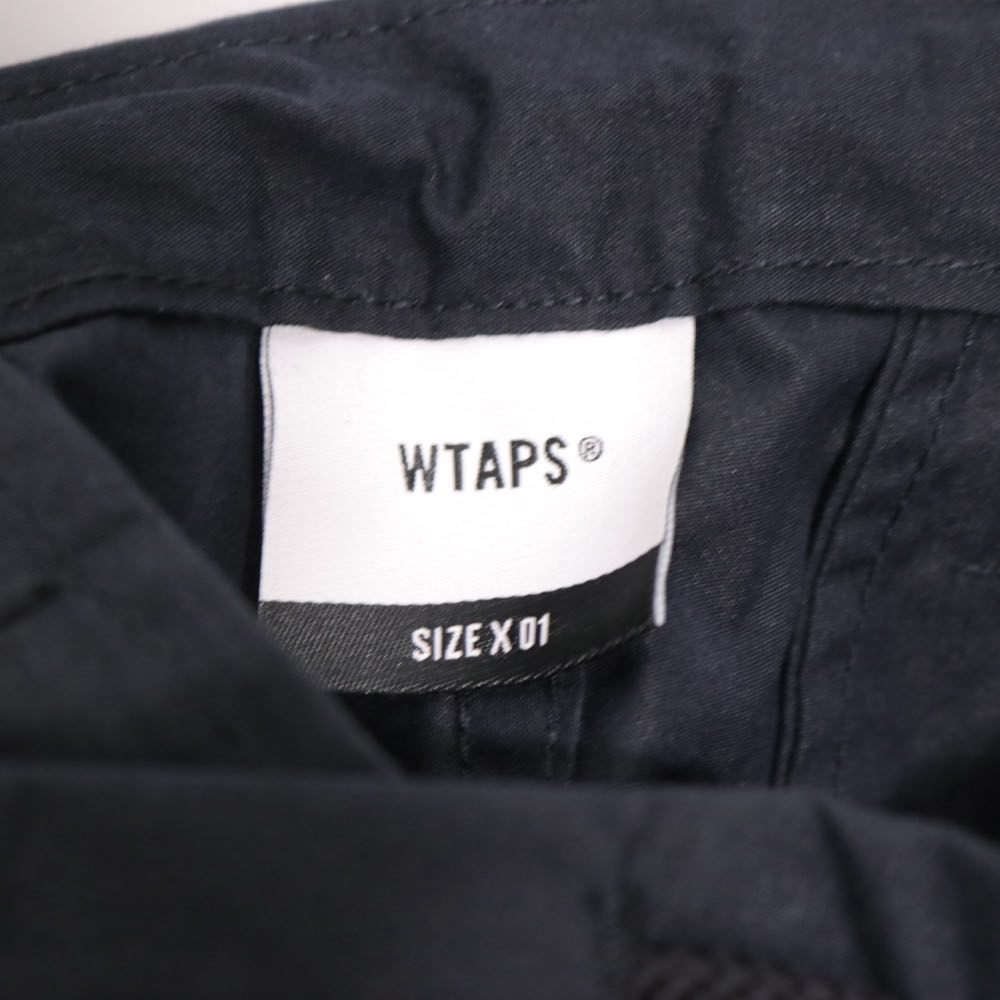 WTAPS 24AW | MILT0001 / TROUSERS / NYCO. WEATHER "Black" (242WVDT-PTM04)
