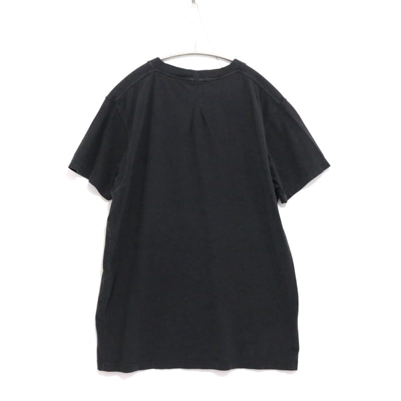 Saint Laurent Paris | Washed Pocket T-shirt "Black"(T80O 396675 Y2OP1)