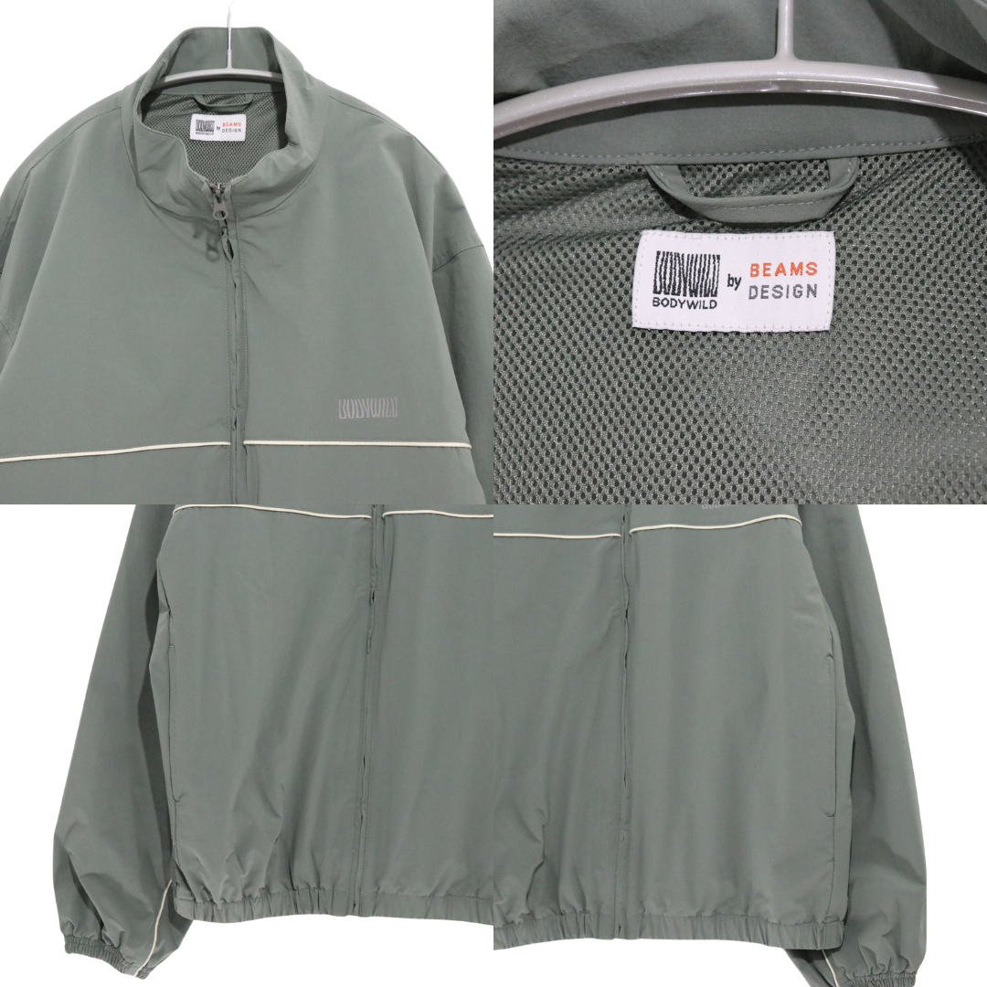 BODY WILD by BEAMS DESIGN | Nylon Stretch Setup "Moss Green"