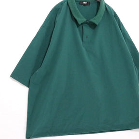 Uiscel 22SS | ルーズポロ "Green" (AU25-11D101)