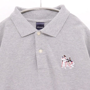 APPLEBUM | "Tribe Lady" Embroidery Polo Shirt "Grey"