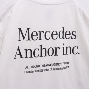 Mercedes Anchor Inc. | Pocket T-Shirt "White"