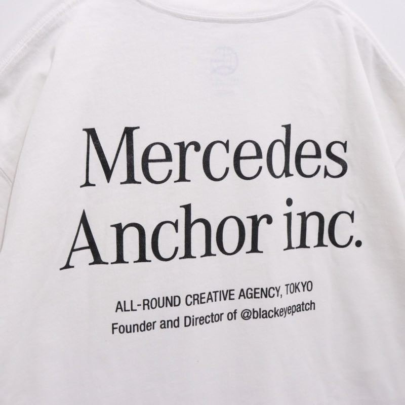 Mercedes Anchor Inc. | Pocket T-Shirt "White"