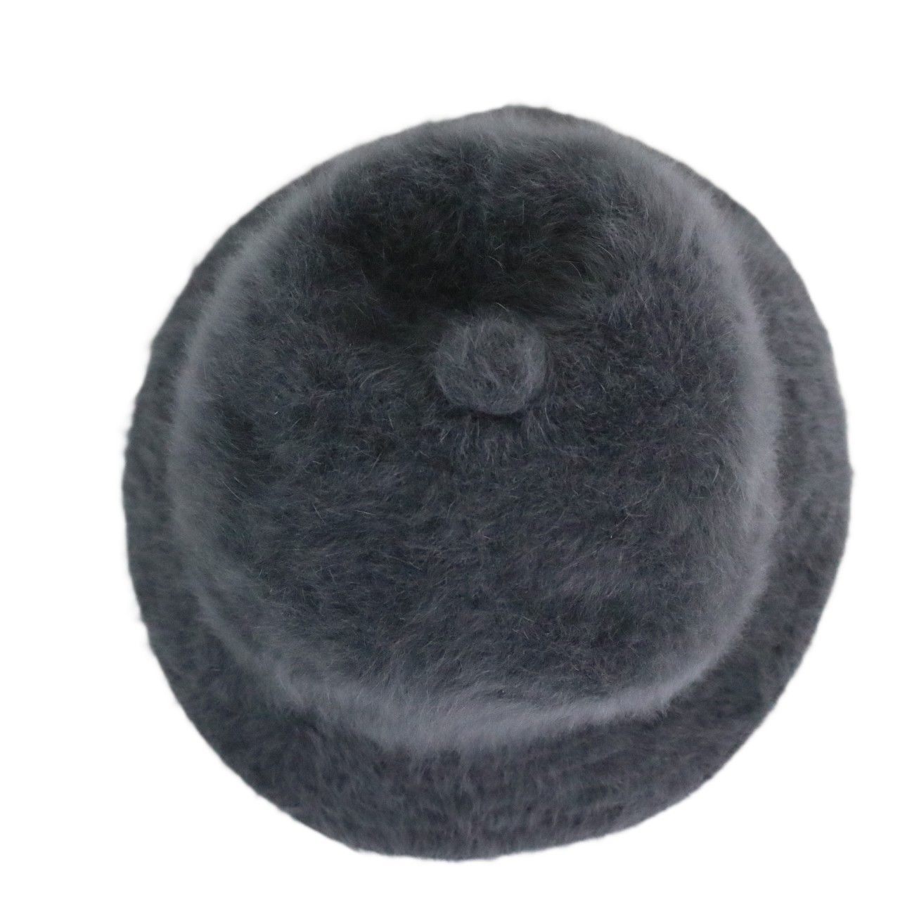 90s 00s KANGOL(カンゴール) アンゴラファー ハット ブルーロゴ