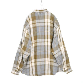 THE NORTH FACE PURPLE LABEL 2025AW | Flannel Plaid Field Shirt "Khaki/Asphalt Gray" (N25FG097)