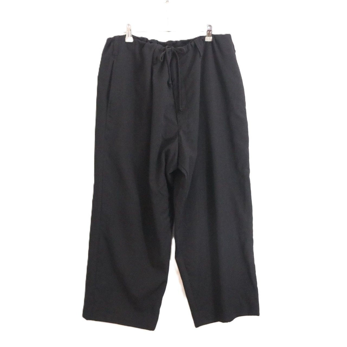 yohji yamamoto POUR HOMME(ヨウジヤマモトプールオム) 18ss Gabardine Classic Draw String Pants