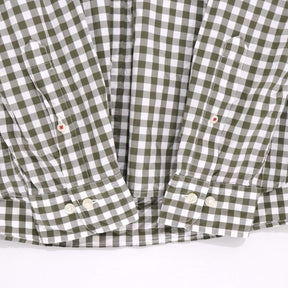 Brooks Brothers | Button Down Shirt "Olive/White Check"