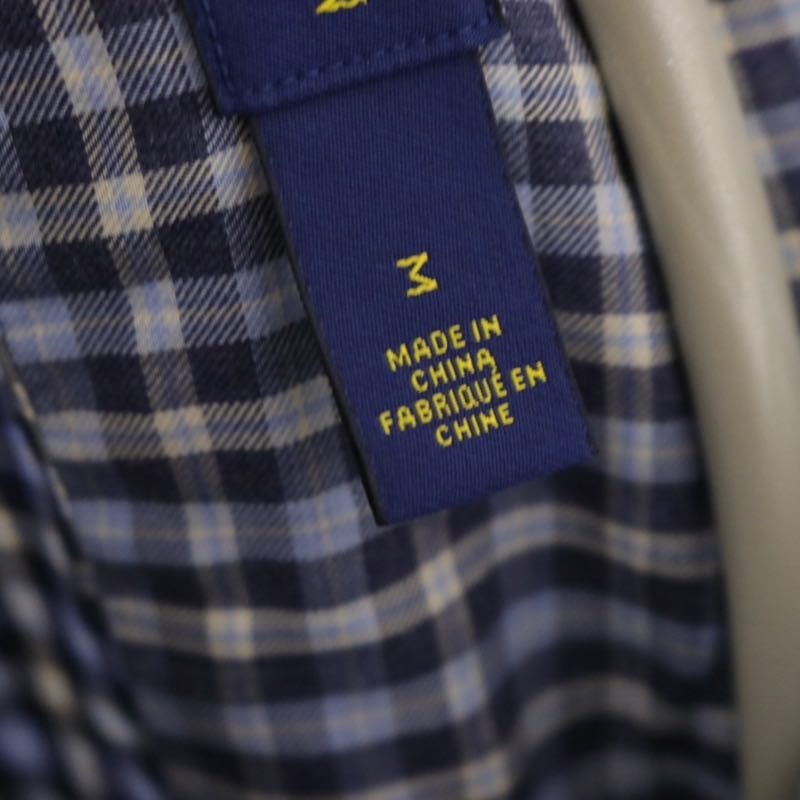 POLO RALPH LAUREN | Gingham Check Button-Down Shirt "Blue"