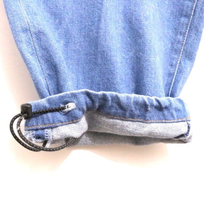 ALOUND 25SS | VENTILATION BLEACH DENIM PANTS "Ice Blue"