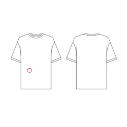 DENIM EXPRESS 90s | Multi Border T-Shirt "Multi" (MADE IN USA)