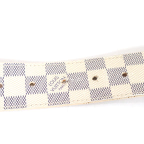 LOUIS VUITTON | Ceinture LV Initiales 40mm "Damier Azur" (M9609)