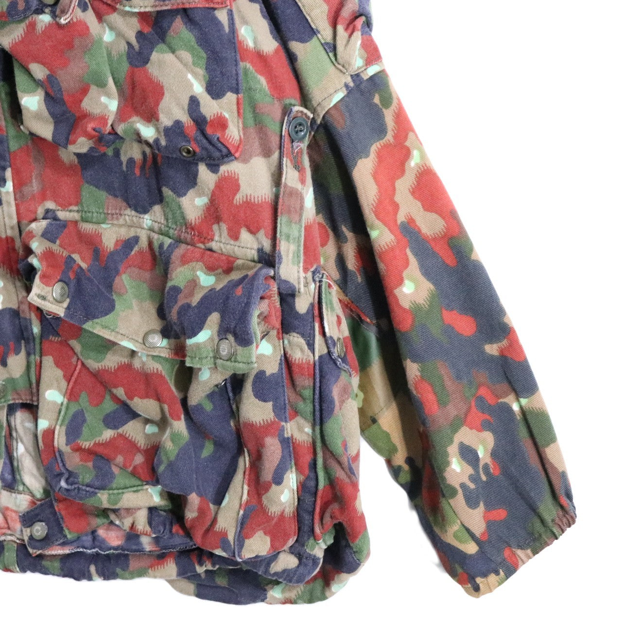 スイス軍 MILITARY M-60 マウンテンジャケット アルペンカモフラージュ 軍放出品