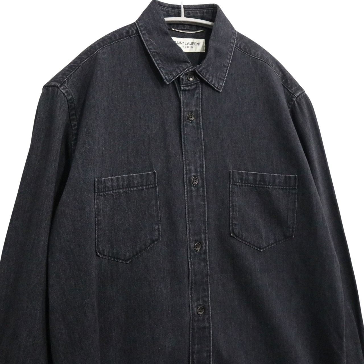 Saint Laurent Paris(サンローラン パリ) Washed Denim Shirt