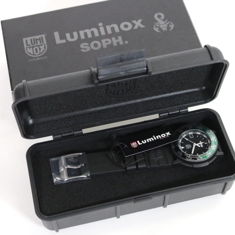 SOPHNET. 25SS | Luminox 3001 SOPH. "Black/Green" (SOPH-250094)
