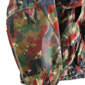 スイス軍 MILITARY M-60 マウンテンジャケット アルペンカモフラージュ 軍放出品