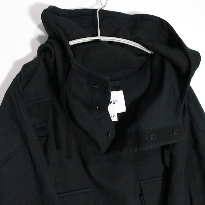 WTAPS 25AW | CHAMBER / LS / COTTON. TWILL "Black" (252WVDT-SHM04)