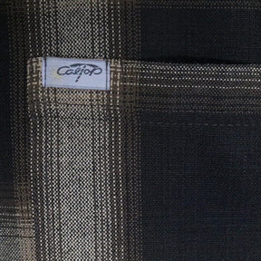CATTLE-TOP | Ombre Check Shirt "Black/Brown" (USA Made)